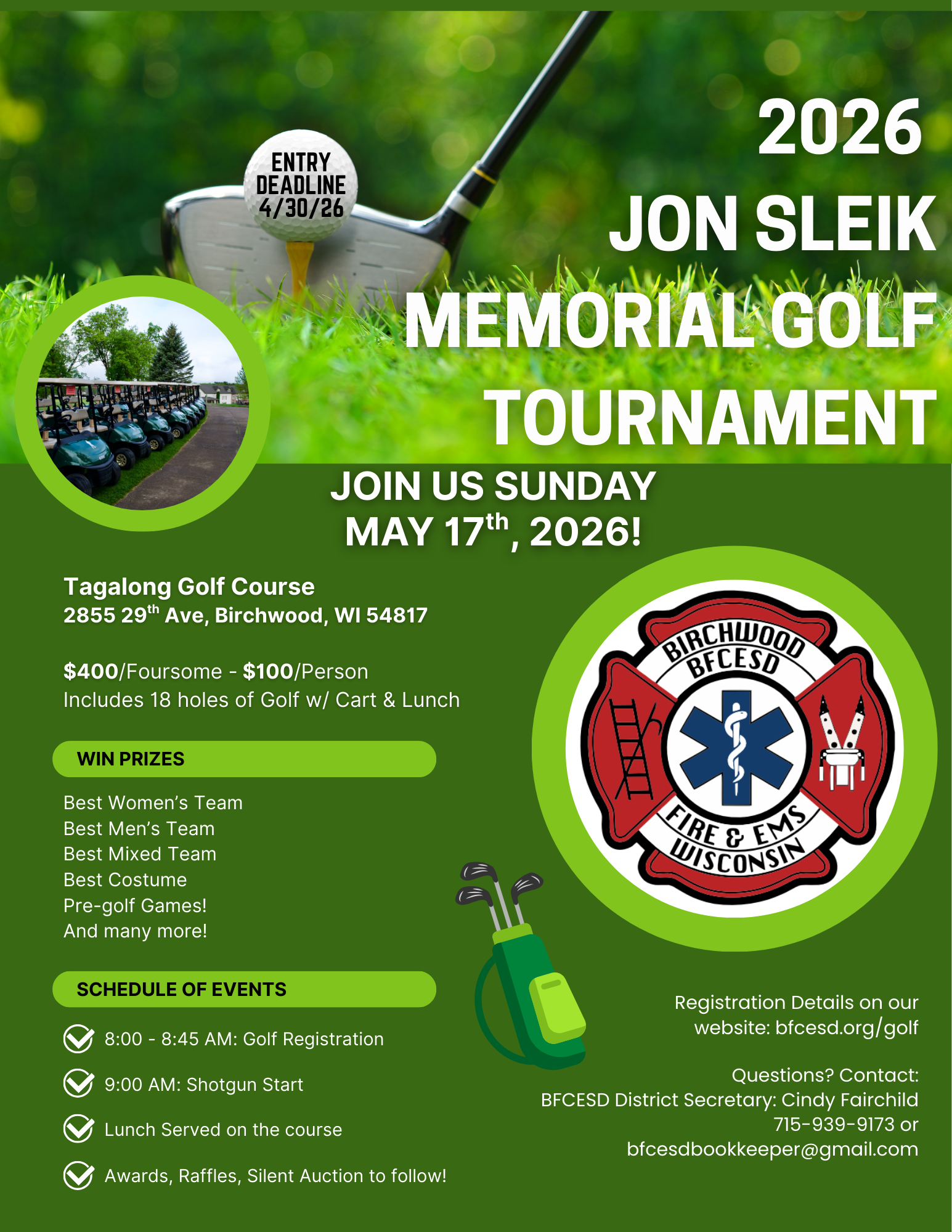 2026 golf flyer photo